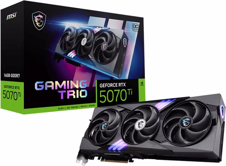 MSI GeForce RTX 5070 Ti Gaming Trio OC